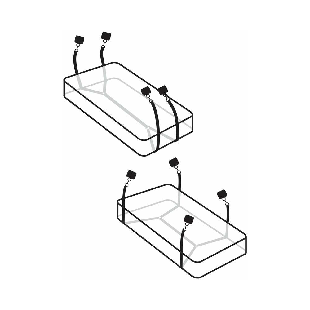 FETISH FANTASY LIMITED EDITION - WRAPAROUND MATTRESS RESTRAINTS