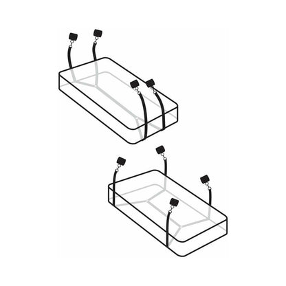 FETISH FANTASY LIMITED EDITION - WRAPAROUND MATTRESS RESTRAINTS