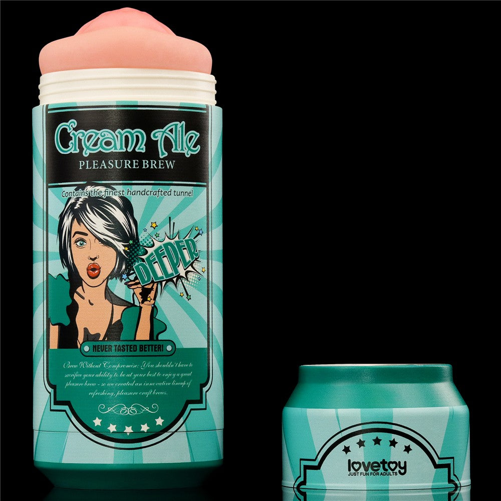 LOVETOY - PLEASURE BREW MASTURBATOR-CREAM ALE