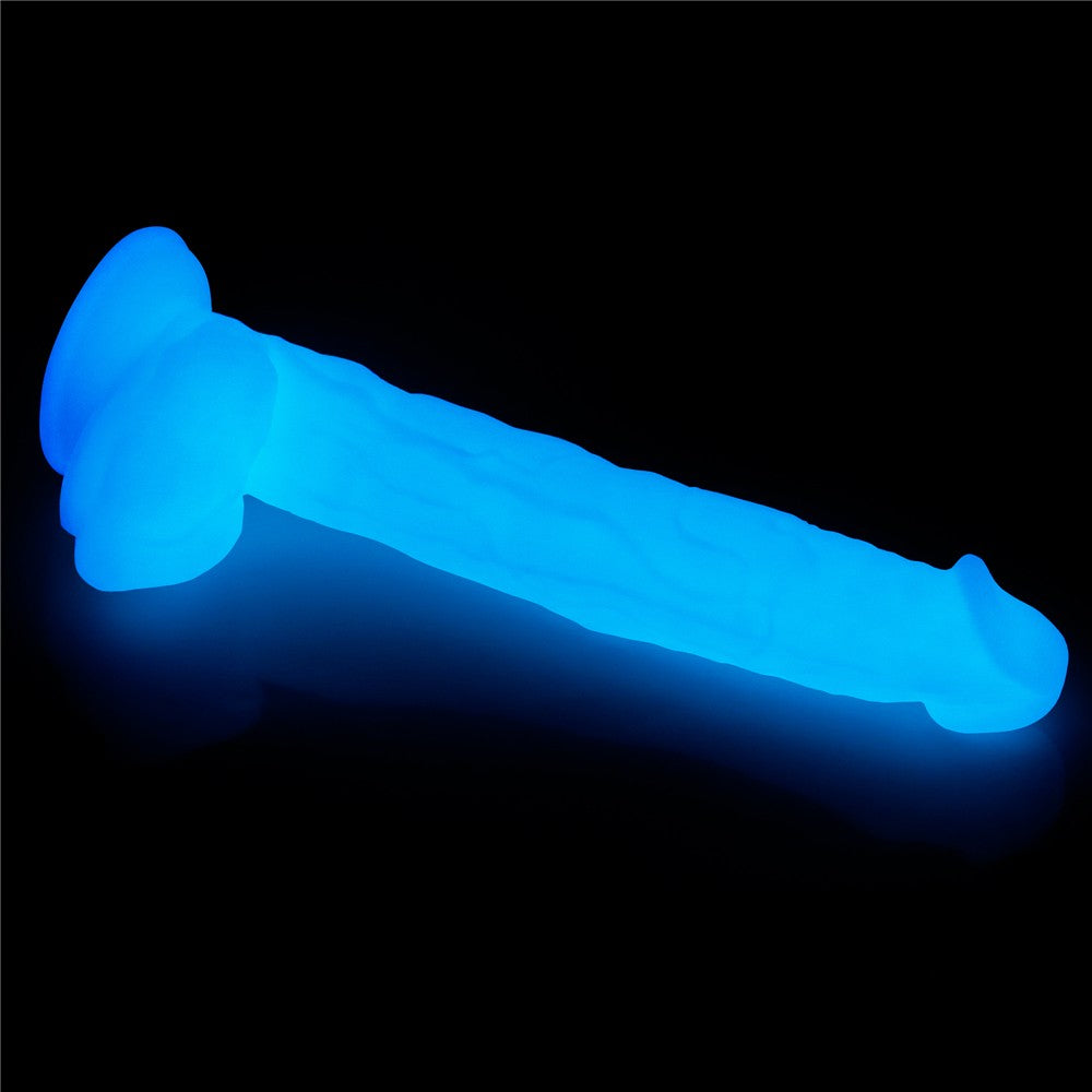 LOVETOY - 10.5'' LUMINO PLAY SILICONE DILDO_B15O50_3