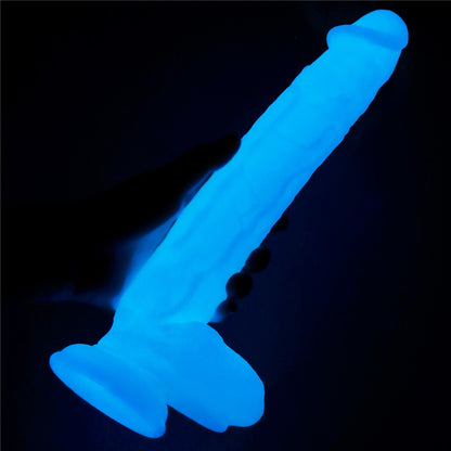 LOVETOY - 10.5'' LUMINO PLAY SILICONE DILDO_B15O50_3