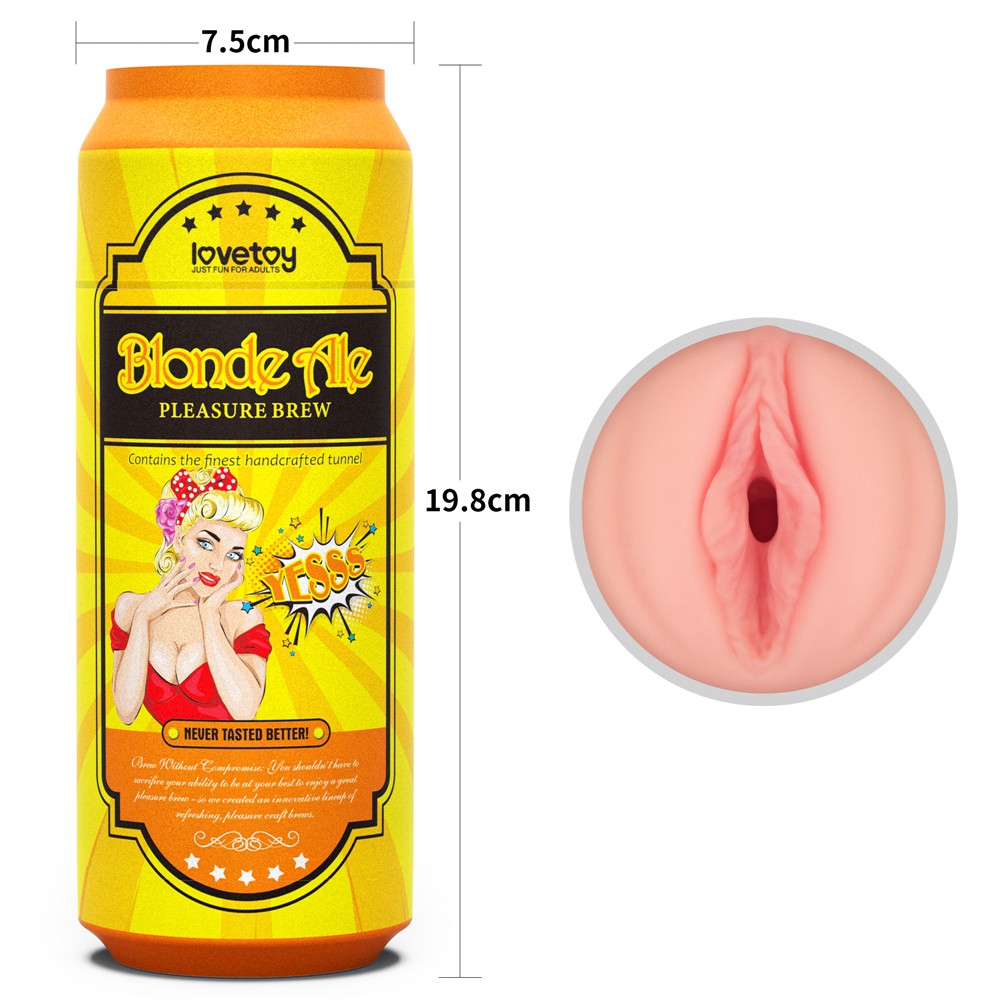 LOVETOY - PLEASURE BREW MASTURBATOR-BLOND ALE