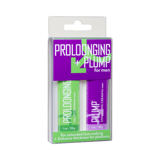 DOC JOHNSON - 2 PACK PROLOONGING + PLUMP
