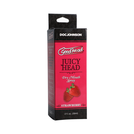 DOC JOHNSON - GOODHEAD JUICY HEAD DRY MOUTH SPRAY SWEET STRAWBERRY 2 FL. OZ.