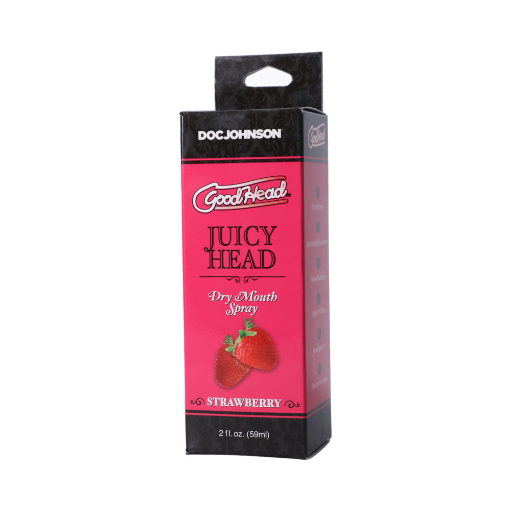 DOC JOHNSON - GOODHEAD JUICY HEAD DRY MOUTH SPRAY SWEET STRAWBERRY 2 FL. OZ.