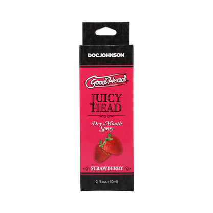 DOC JOHNSON - GOODHEAD JUICY HEAD DRY MOUTH SPRAY SWEET STRAWBERRY 2 FL. OZ.