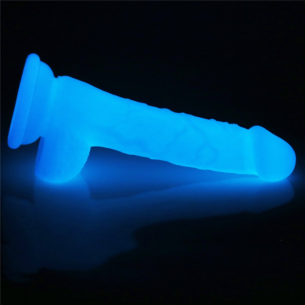LOVETOY - 7.0'' LUMINO PLAY SILICONE DILDO_B15O50_3