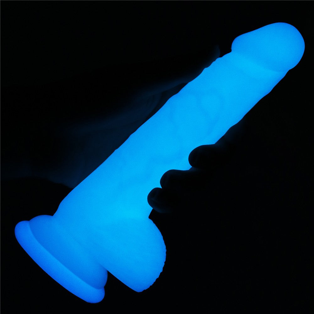 LOVETOY - 7.0'' LUMINO PLAY SILICONE DILDO_B15O50_3