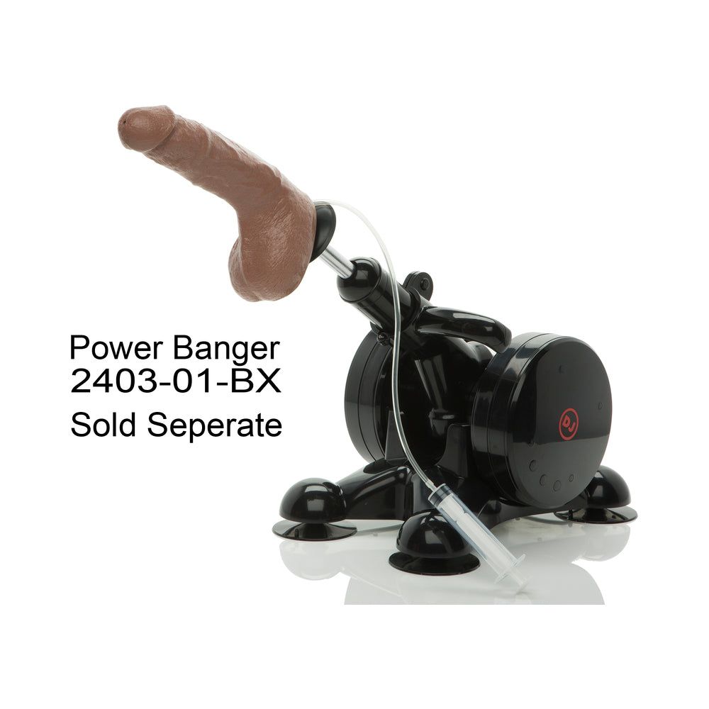 DOC JOHNSON - BUST IT SQUIRTING PENE REALISTA CON MANTEQUILLA DE NUECES DE 1 OZ