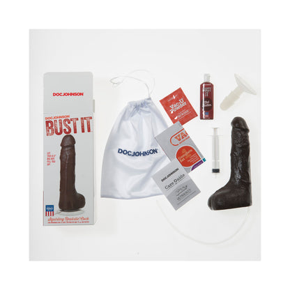 DOC JOHNSON - BUST IT SQUIRTING PENE REALISTA CON MANTEQUILLA DE NUECES DE 1 OZ