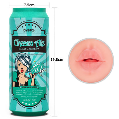 LOVETOY - PLEASURE BREW MASTURBATOR-CREAM ALE