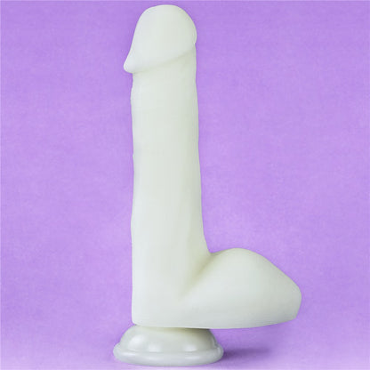 LOVETOY - 8.0'' LUMINO PLAY SILICONE DILDO_B15O50_3