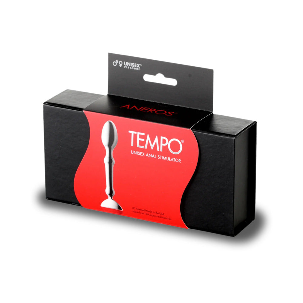 ANEROS - TEMPO ESTIMULADOR ANAL DE ACERO INOXIDABLE UNISEX