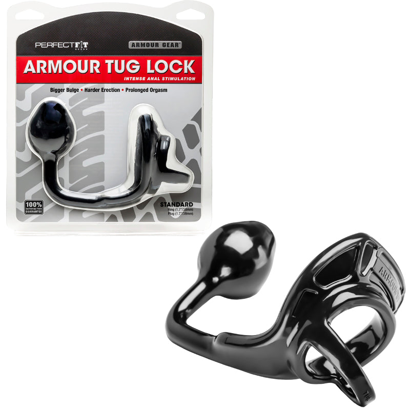 PERFECT FIT ARMOUR TUG LOCK - BLACK