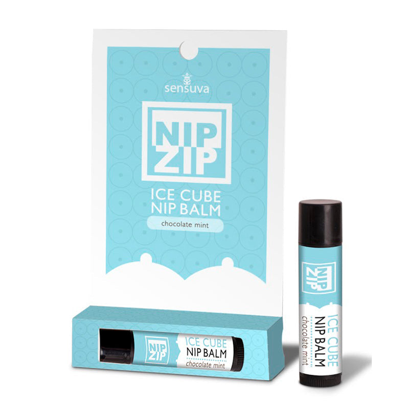 SENSUVA - NIP ZIP ICE CUBE NIPPLE BALM CHOCOLATE MINT