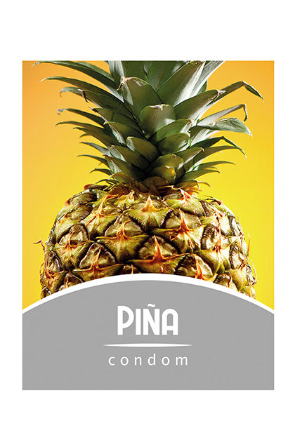 PRÉSERVATIF UNITAIRE À LA PINEAPPLE