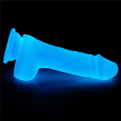 LOVETOY - 7.5'' LUMINO PLAY SILICONE DILDO_B15O50_3