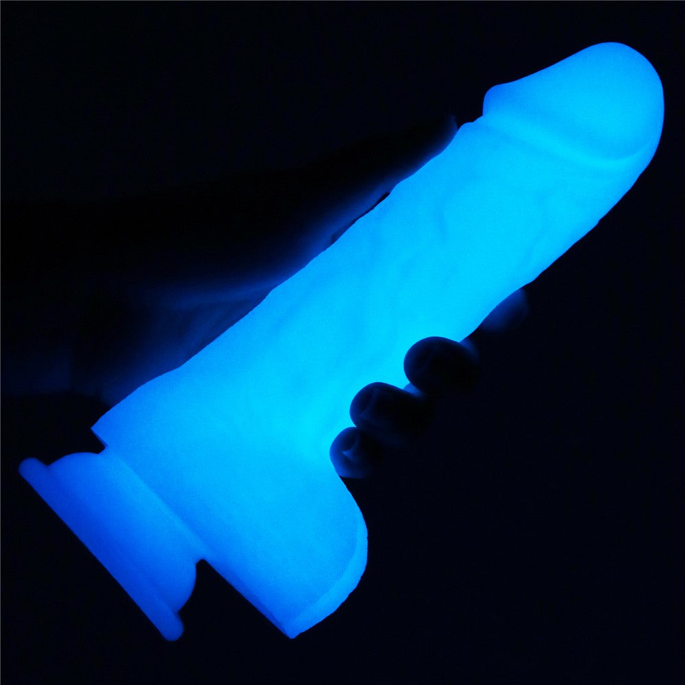 LOVETOY - 7.5'' LUMINO PLAY SILICONE DILDO_B15O50_3