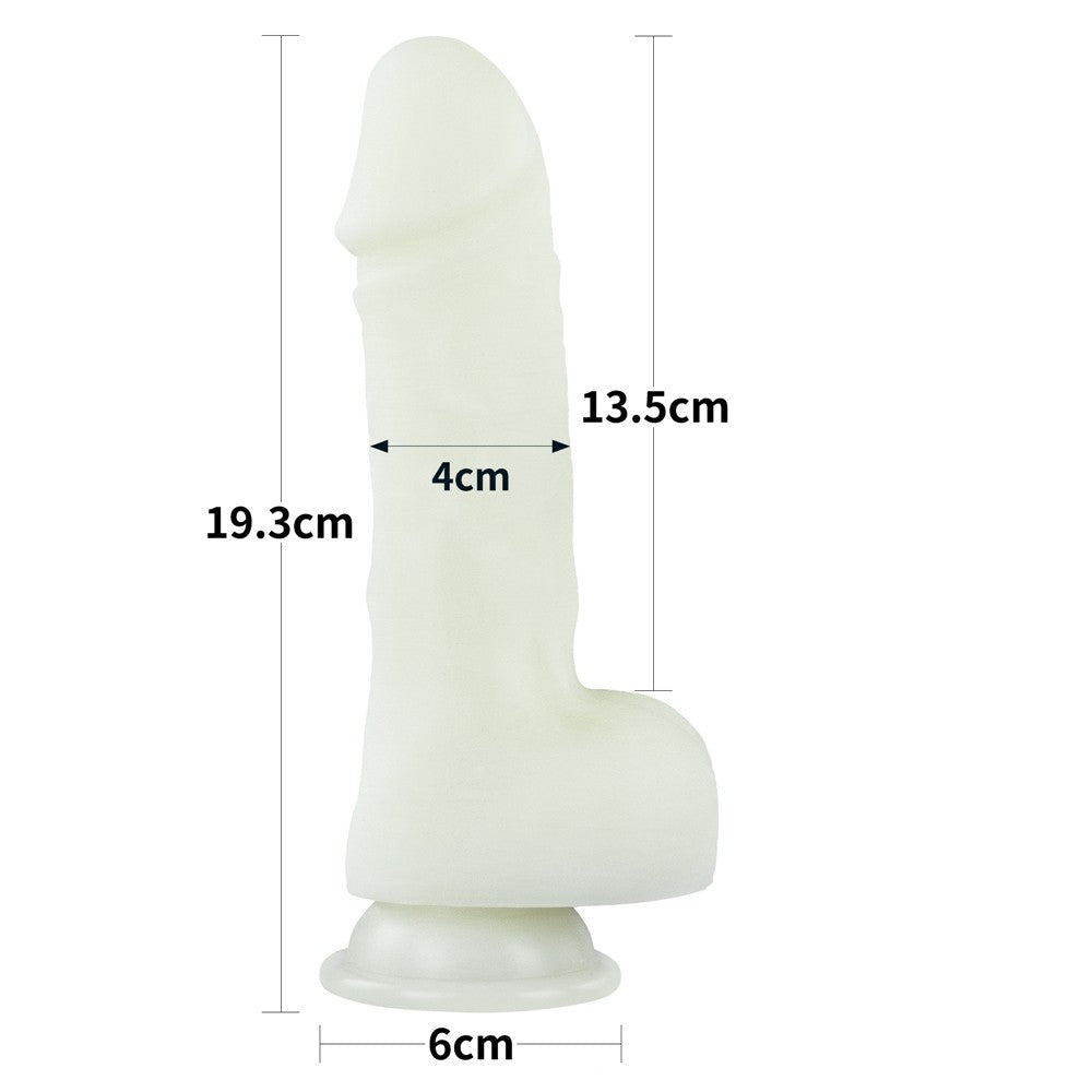 LOVETOY - 7.5'' LUMINO PLAY SILICONE DILDO_B15O50_3