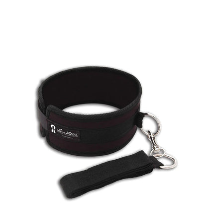 ELECTRIC EEL - LUX FETISH COLLAR AND LEASH SET