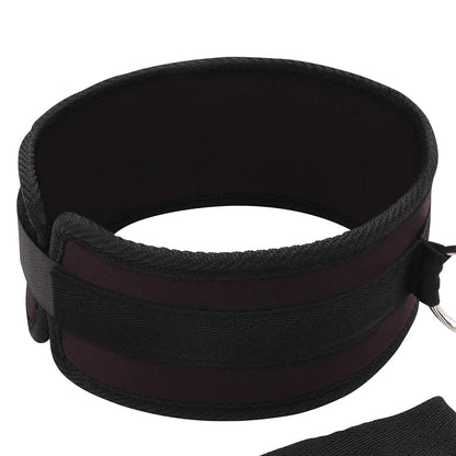 ELECTRIC EEL - LUX FETISH COLLAR AND LEASH SET