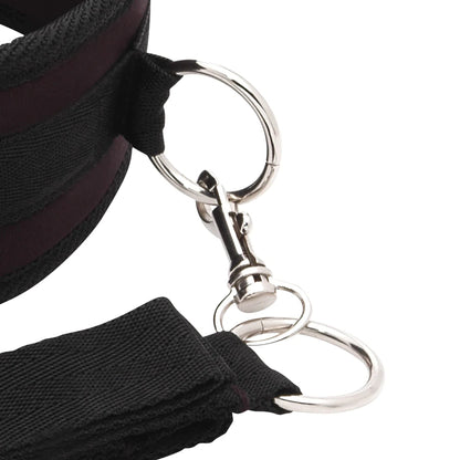 ELECTRIC EEL - LUX FETISH COLLAR AND LEASH SET