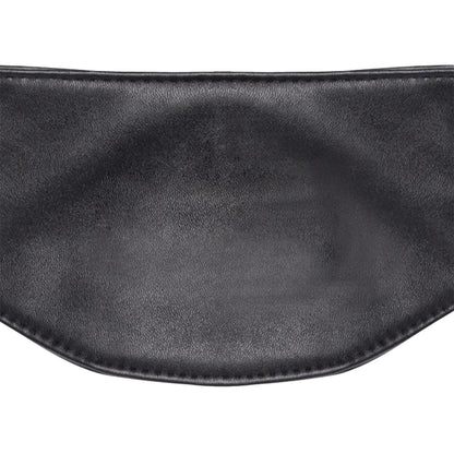 LUX FETISH PATENT LEATHER STRAP-ON HARNESS BLACK