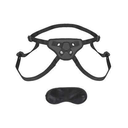 LUX FETISH BEGINNERS STRAP-ON HARNESS BLACK