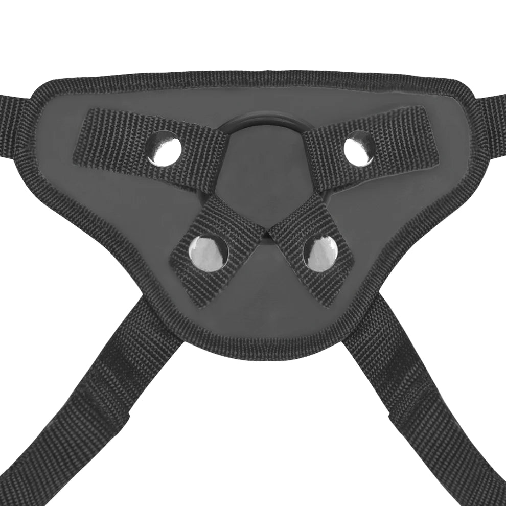 LUX FETISH BEGINNERS STRAP-ON HARNESS BLACK