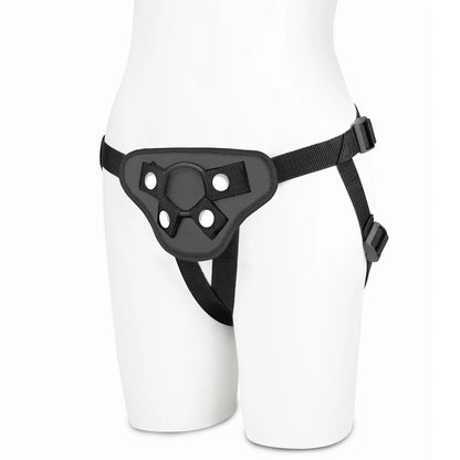 ELECTRIC EEL - LUX FETISH BEGINNERS STRAP-ON HARNESS BLACK