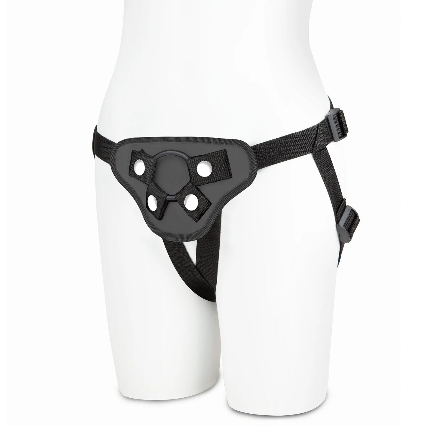 ELECTRIC EEL - LUX FETISH BEGINNERS STRAP-ON HARNESS BLACK