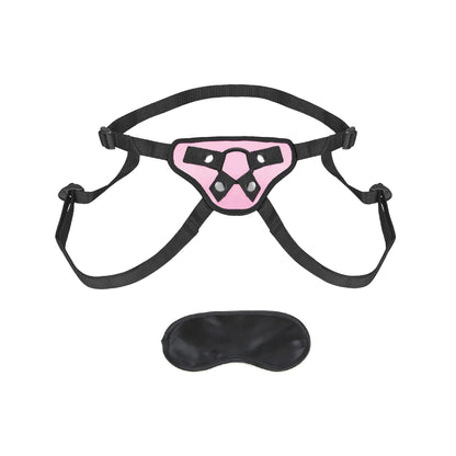 ELECTRIC EEL - LUX FETISH PRETTY IN PINK STRAP-ON HARNESS