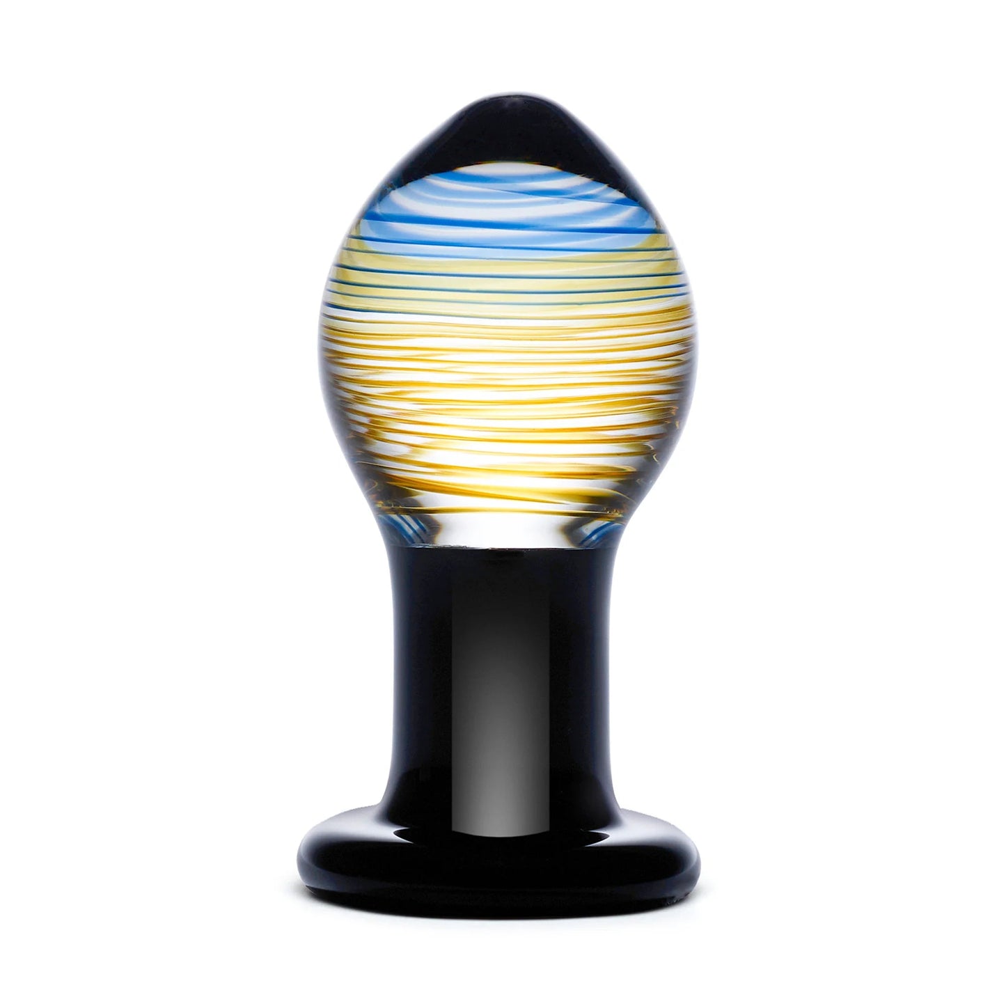 ELECTRIC EEL - GLAS 3.5 IN. GALILEO GLASS BUTT PLUG