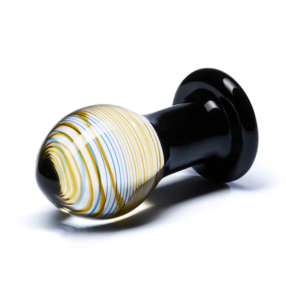 ELECTRIC EEL - GLAS 3.5 IN. GALILEO GLASS BUTT PLUG