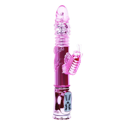 DEBRA - THROBBING BUTTERFLY VIBRATOR PINK