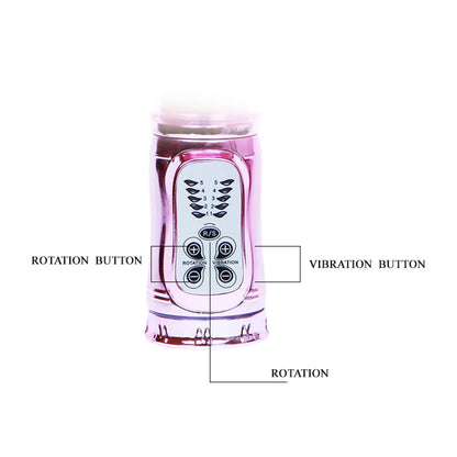 DEBRA - THROBBING BUTTERFLY VIBRATOR PINK