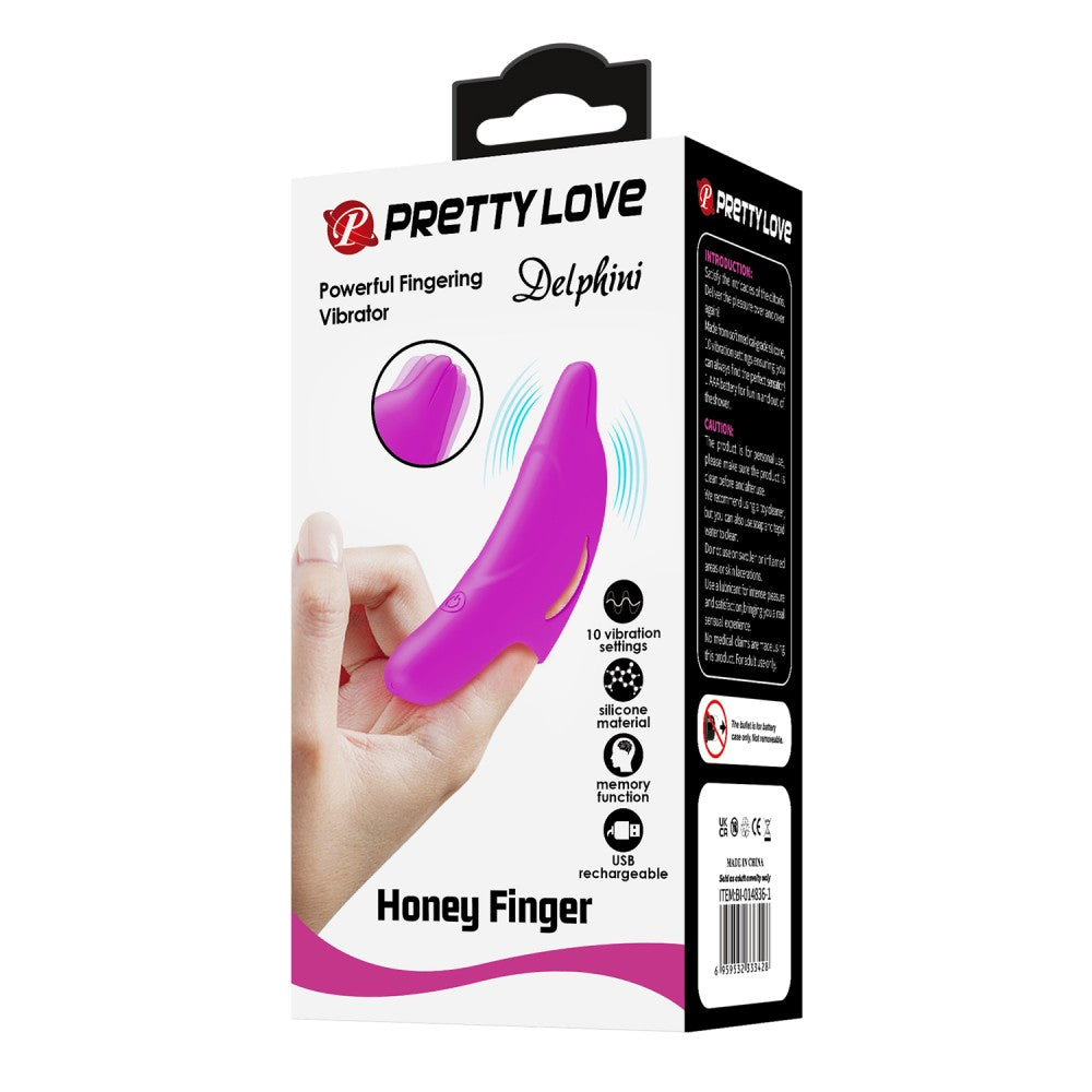 PRETTY LOVE - PRETTY LOVE DELPHINI HONEY FINGER PURPLE