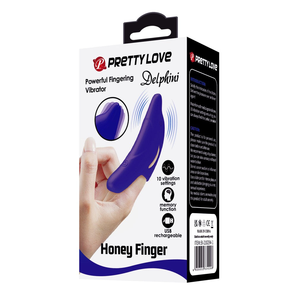 PRETTY LOVE - PRETTY LOVE DELPHINI HONEY FINGER BLUE
