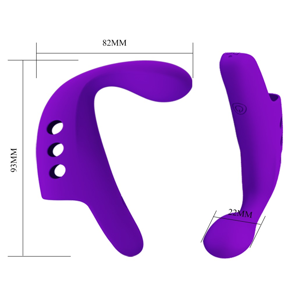 PRETTY LOVE - PRETTY LOVE GORGON FINGERING VIBRATOR BLACK