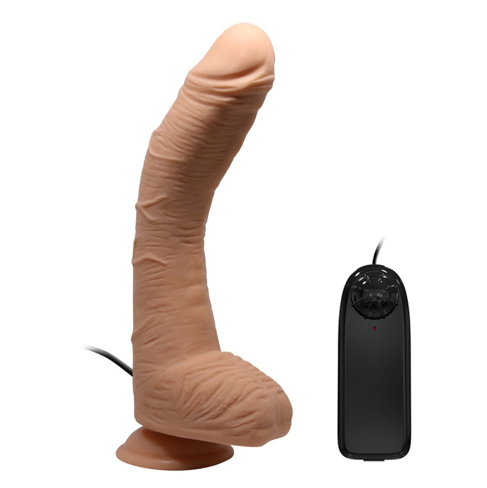 DEBRA - BEAUTIFUL ALEX 11" VIBRATING DILDO
