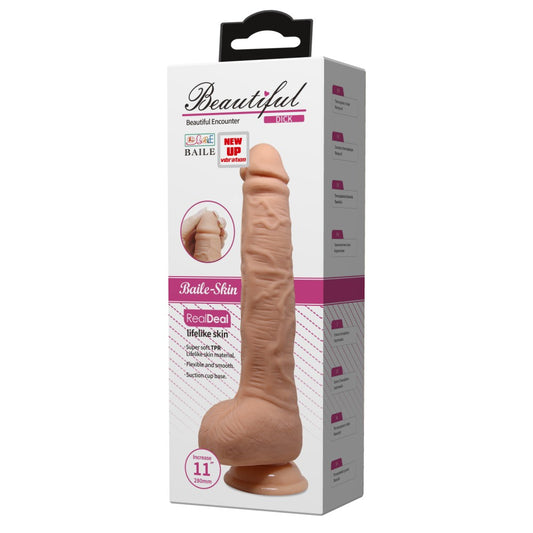 DEBRA - BEAUTIFUL DICK 11 " VIBRATING DILDO