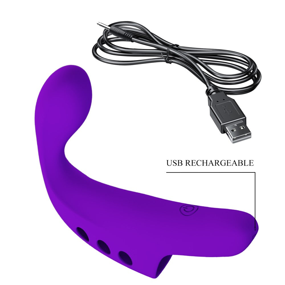 PRETTY LOVE - PRETTY LOVE GORGON FINGERING VIBRATOR BLACK