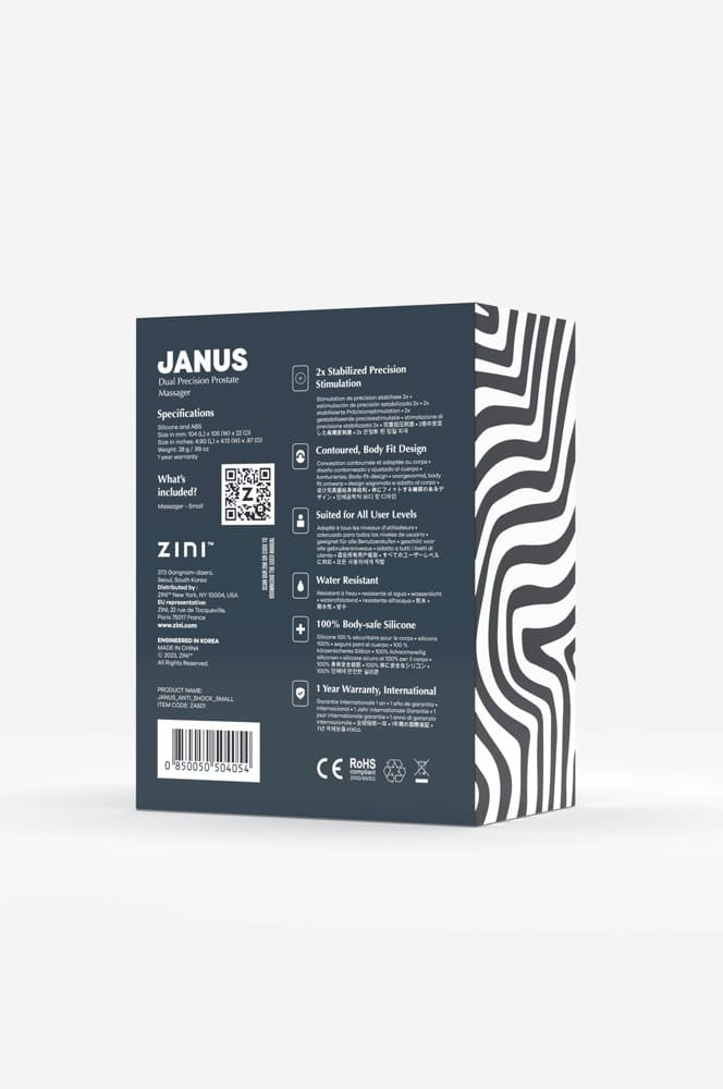 ZINI - ZINI JANUS ANTI SHOCK PROSTATE MASSAGER S_B0O50_4
