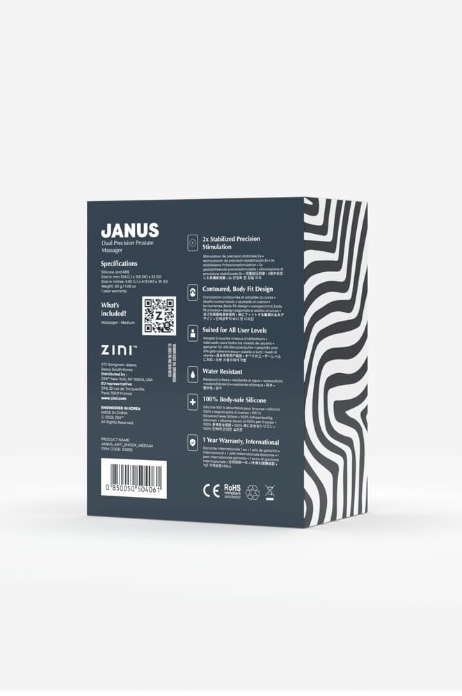 ZINI - ZINI JANUS ANTI SHOCK PROSTATE MASSAGER M_B15O25_4