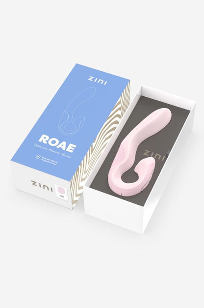 ZINI - ZINI ROAE SE THREE-WAY PLEASURE VIBRATOR PINK_B15O25_4