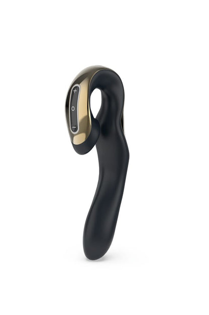 OUTLET - ZINI ROAE SE THREE-WAY PLEASURE VIBRATOR BLACK GOLD_B0O50_4