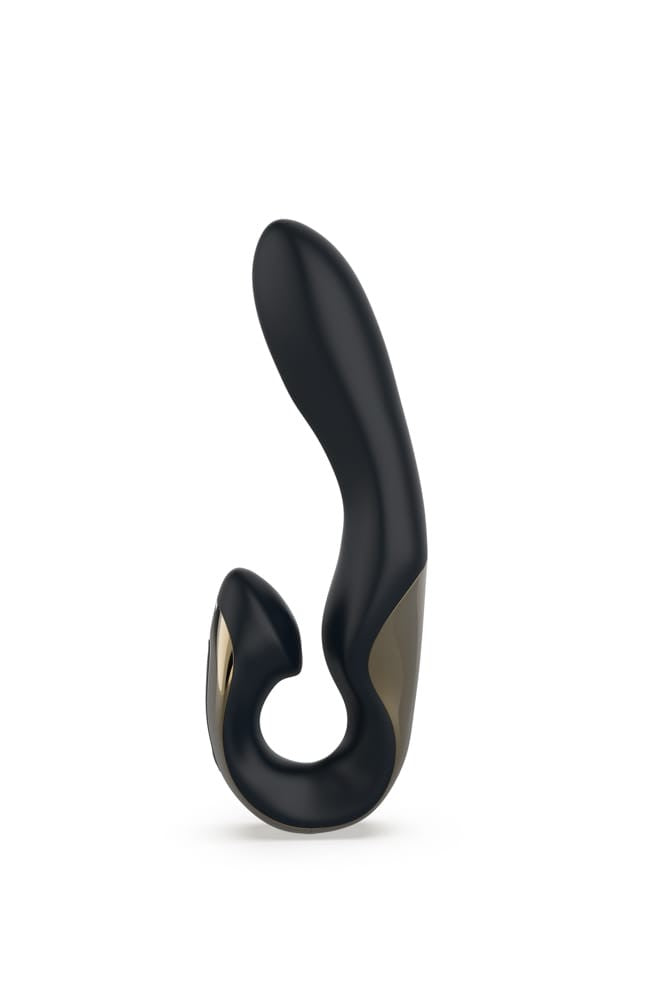 OUTLET - ZINI ROAE SE THREE-WAY PLEASURE VIBRATOR BLACK GOLD_B0O50_4