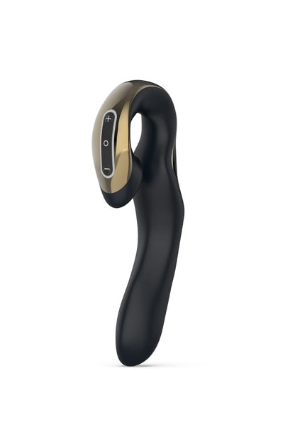 OUTLET - ZINI ROAE SE THREE-WAY PLEASURE VIBRATOR BLACK GOLD_B0O50_4