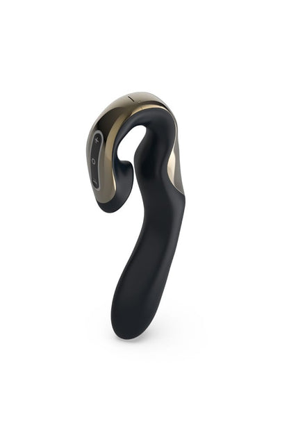 OUTLET - ZINI ROAE SE THREE-WAY PLEASURE VIBRATOR BLACK GOLD_B0O50_4