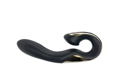 OUTLET - ZINI ROAE SE THREE-WAY PLEASURE VIBRATOR BLACK GOLD_B0O50_4